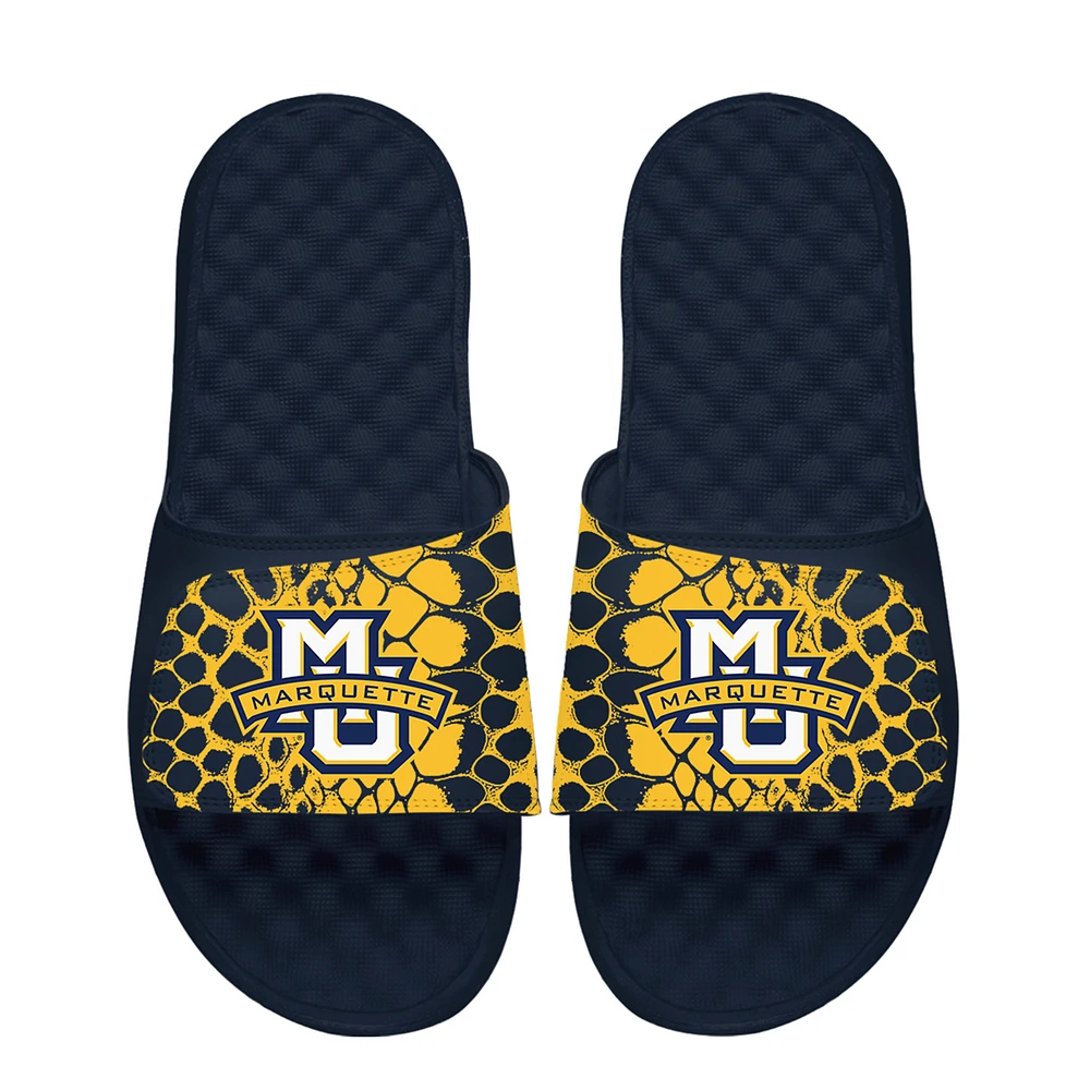 Unisex ISlide Marquette Golden Eagles Year Of The Snake Slide Sandals