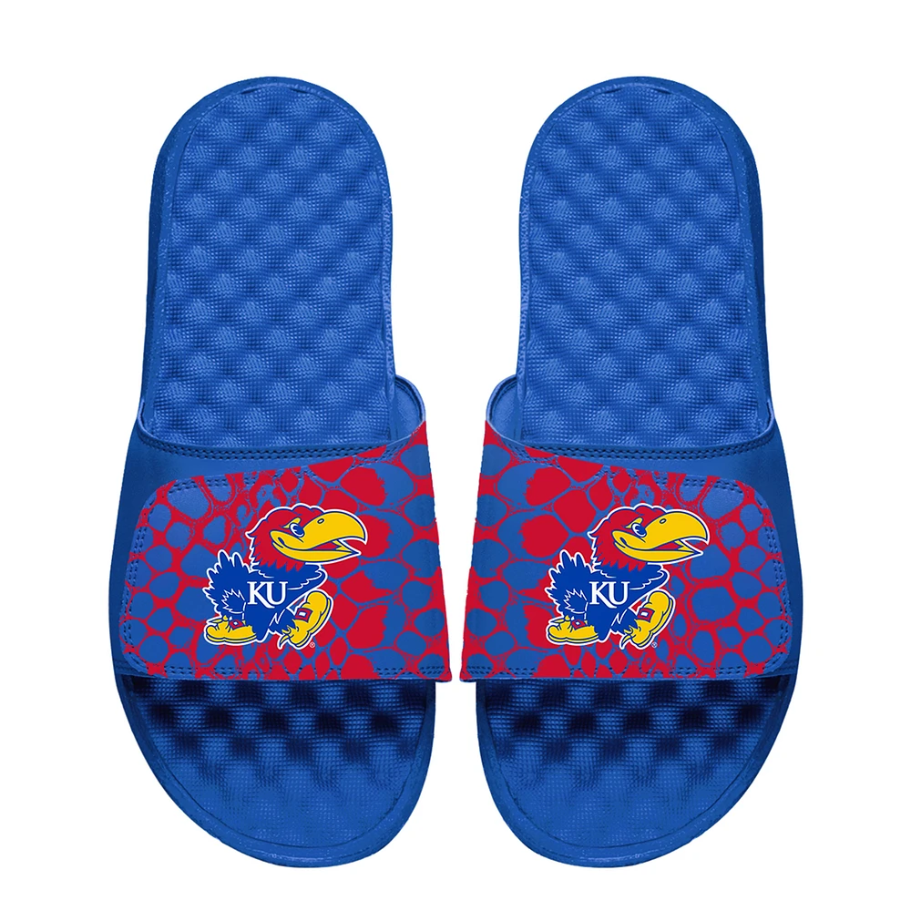 Unisex ISlide Kansas Jayhawks Year Of The Snake Slide Sandals