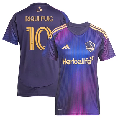 Women's adidas Riqui Puig Navy LA Galaxy 2025 RIZON Replica Player Jersey