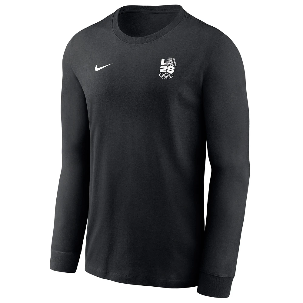 Men's Nike Black LA28 Summer Olympics Legend Dri-FIT Long Sleeve T-Shirt