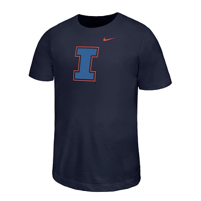 Youth Nike Navy Illinois Fighting Illini Legend Color Pop Performance T-Shirt
