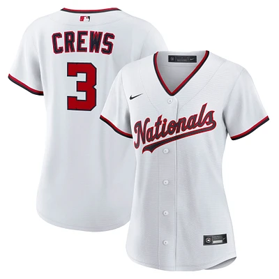 Women's Nike Dylan Crews White Washington Nationals Home Replica Jersey