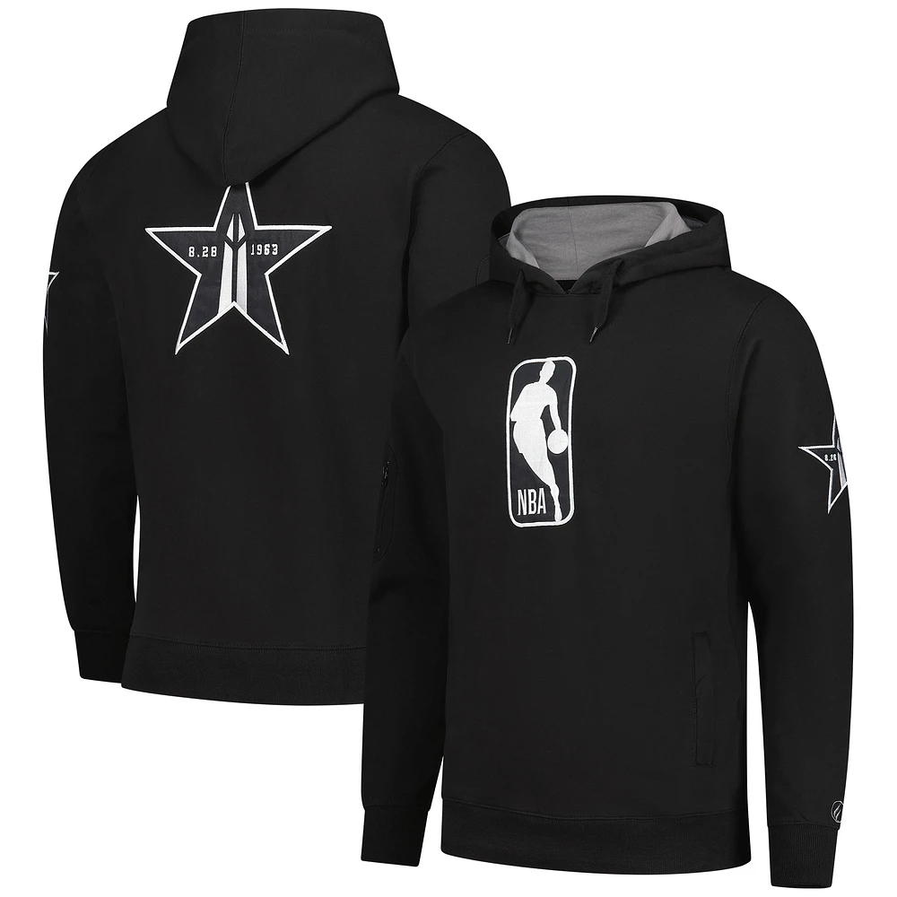 Unisex FISLL NBA Events Logoman Shadow Collection Pullover Hoodie