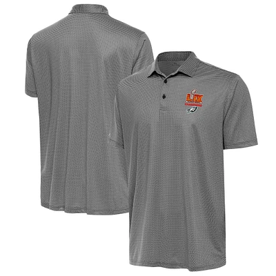 Men's Antigua White/ Philadelphia Eagles Super Bowl LIX Champions Rings Polo