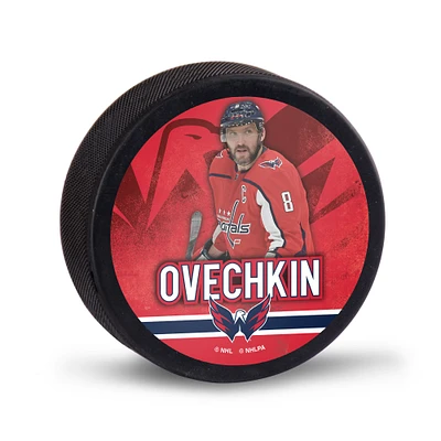 WinCraft Alexander Ovechkin Washington Capitals Player Hockey Puck