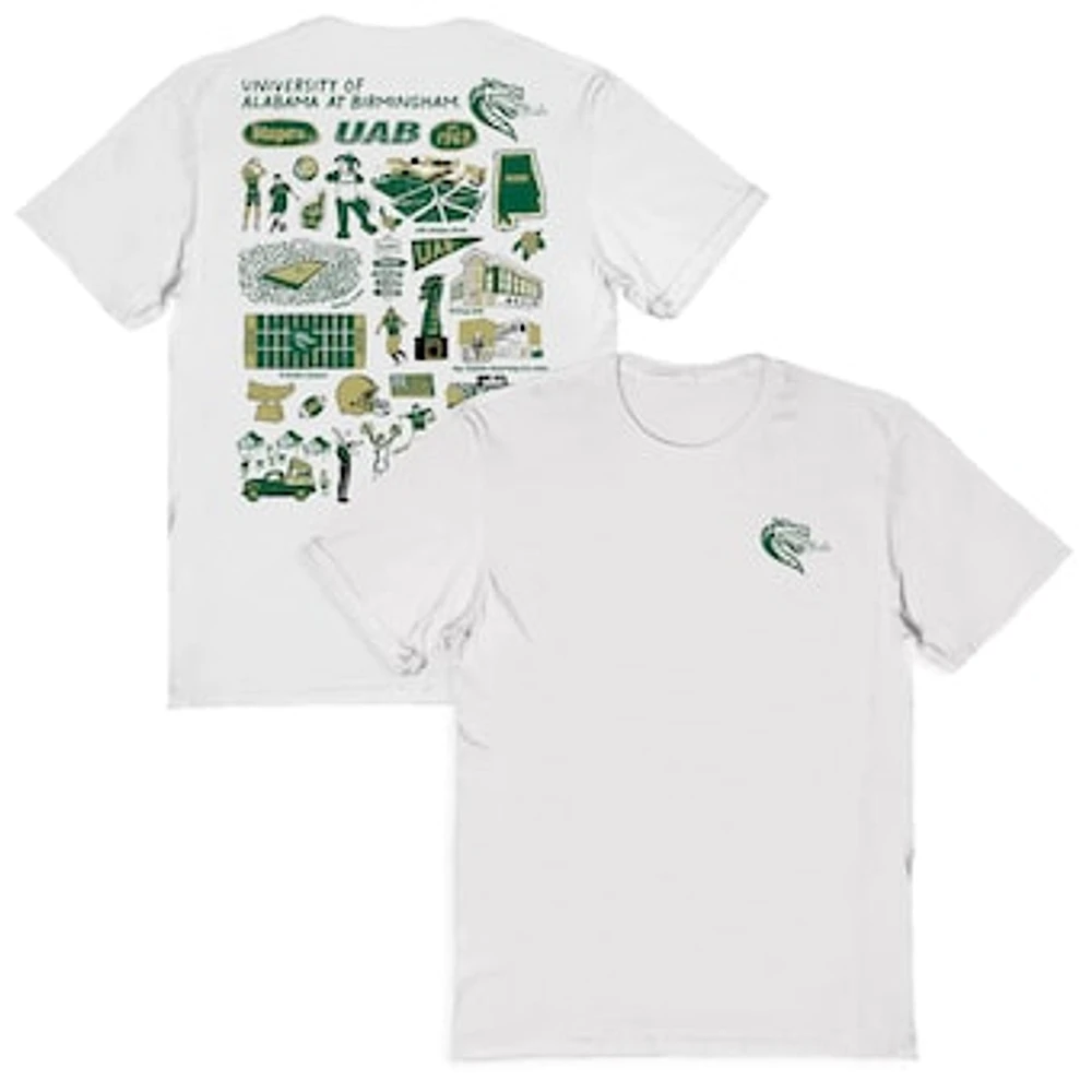 Women's Vive La Fete UAB Blazers Impressions Artwork Relaxed Fit T-Shirt