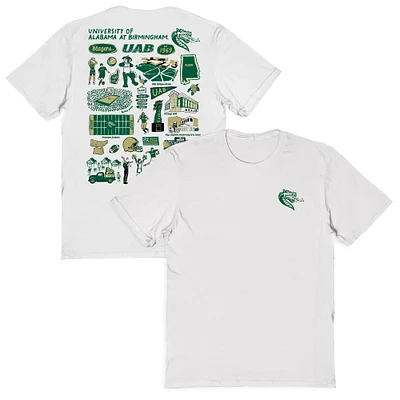 Women's Vive La Fete UAB Blazers Impressions Artwork Relaxed Fit T-Shirt