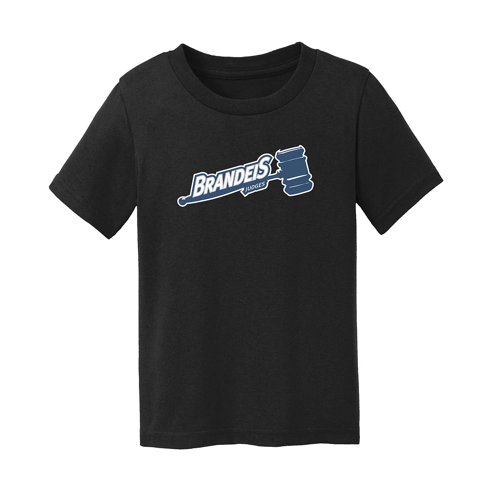 Infant Chad & Jake Black Brandeis University Judges Logo T-Shirt
