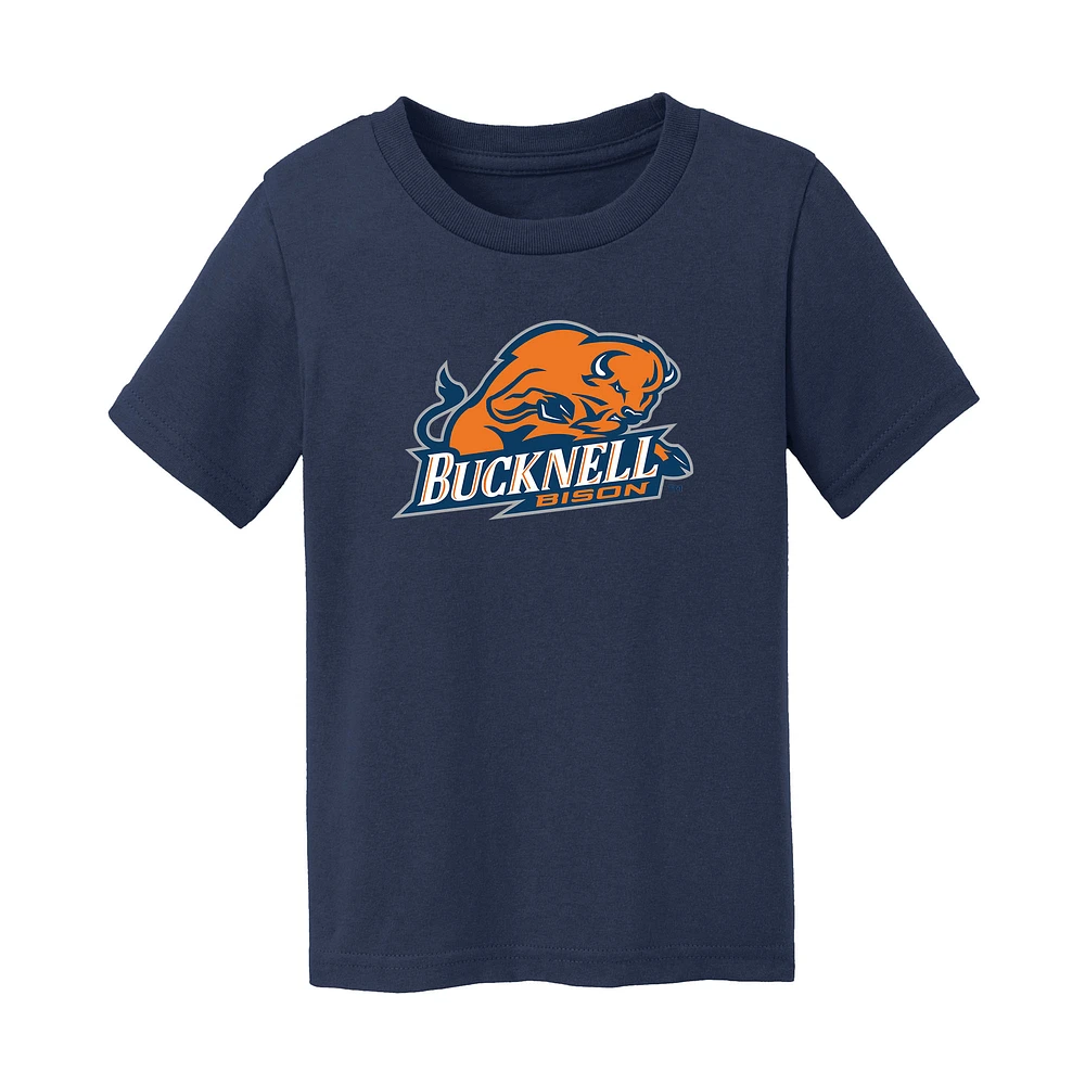 Infant Chad & Jake Navy Bucknell Bison Logo T-Shirt