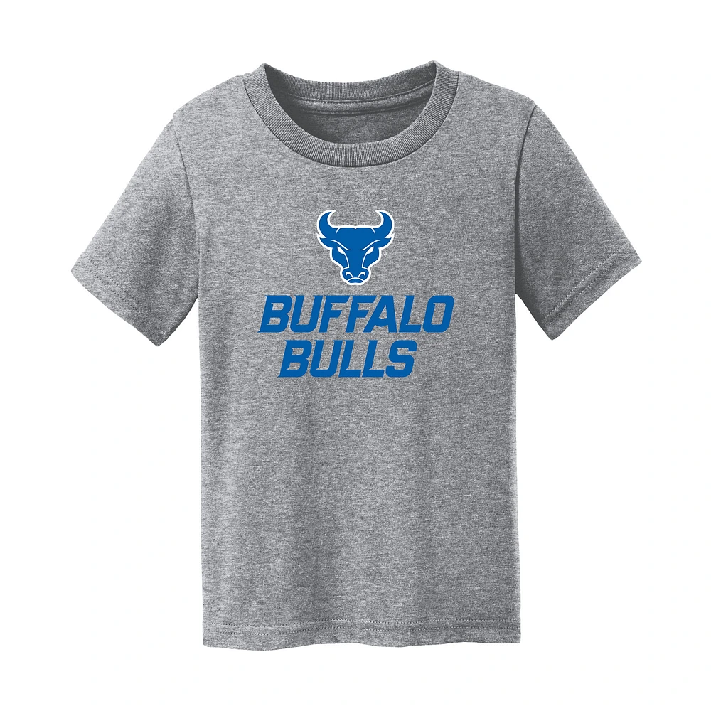 Infant Chad & Jake Heather Gray Buffalo Bulls Logo T-Shirt