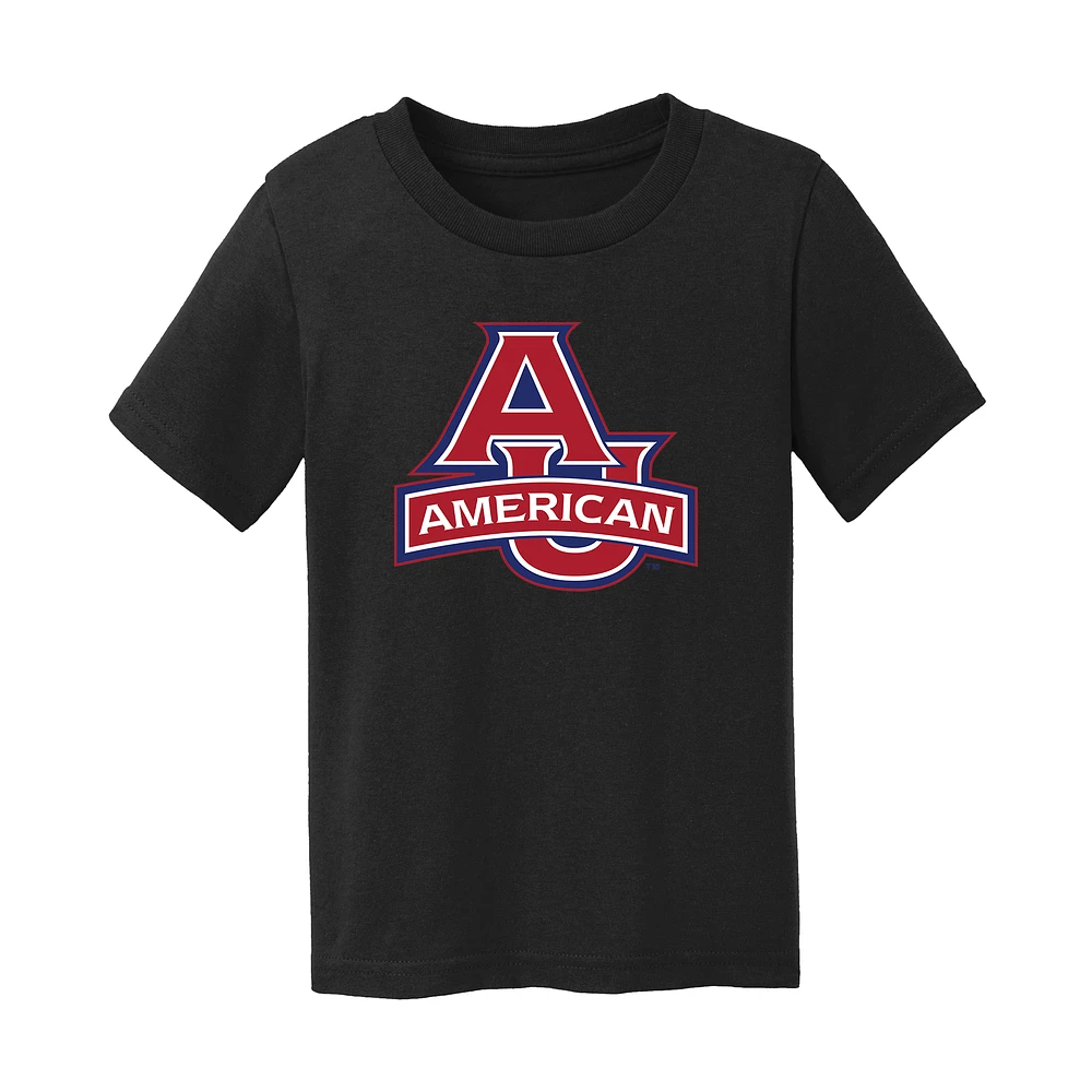Infant Chad & Jake Black American University Eagles Logo T-Shirt