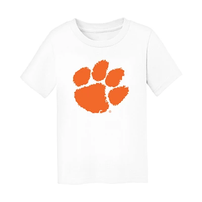 Infant Chad & Jake White Clemson Tigers Logo T-Shirt