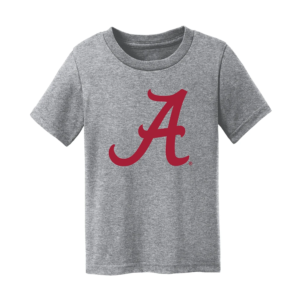 Infant Chad & Jake Heather Gray Alabama Crimson Tide Logo T-Shirt