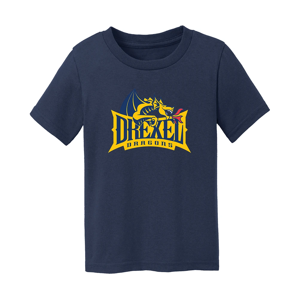Infant Chad & Jake Navy Drexel Dragons Logo T-Shirt
