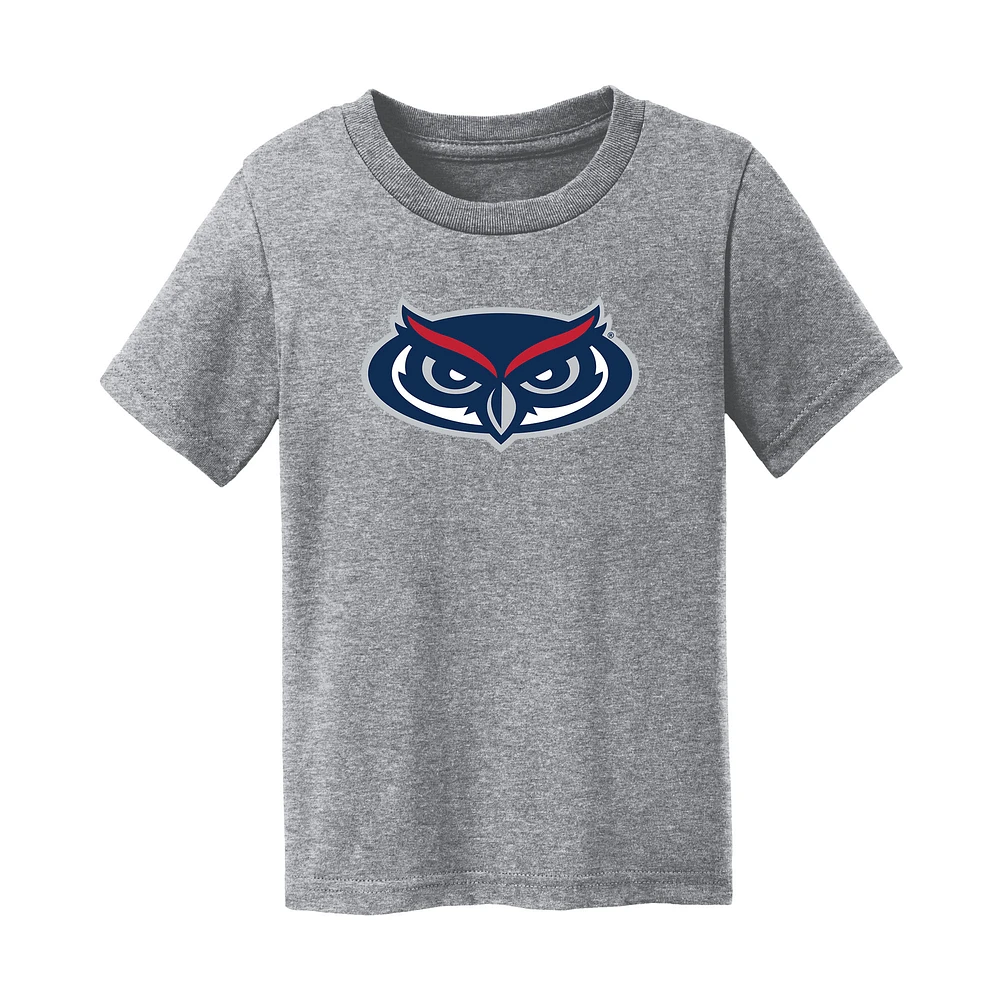 Infant Chad & Jake Heather Gray Florida Atlantic Owls Logo T-Shirt