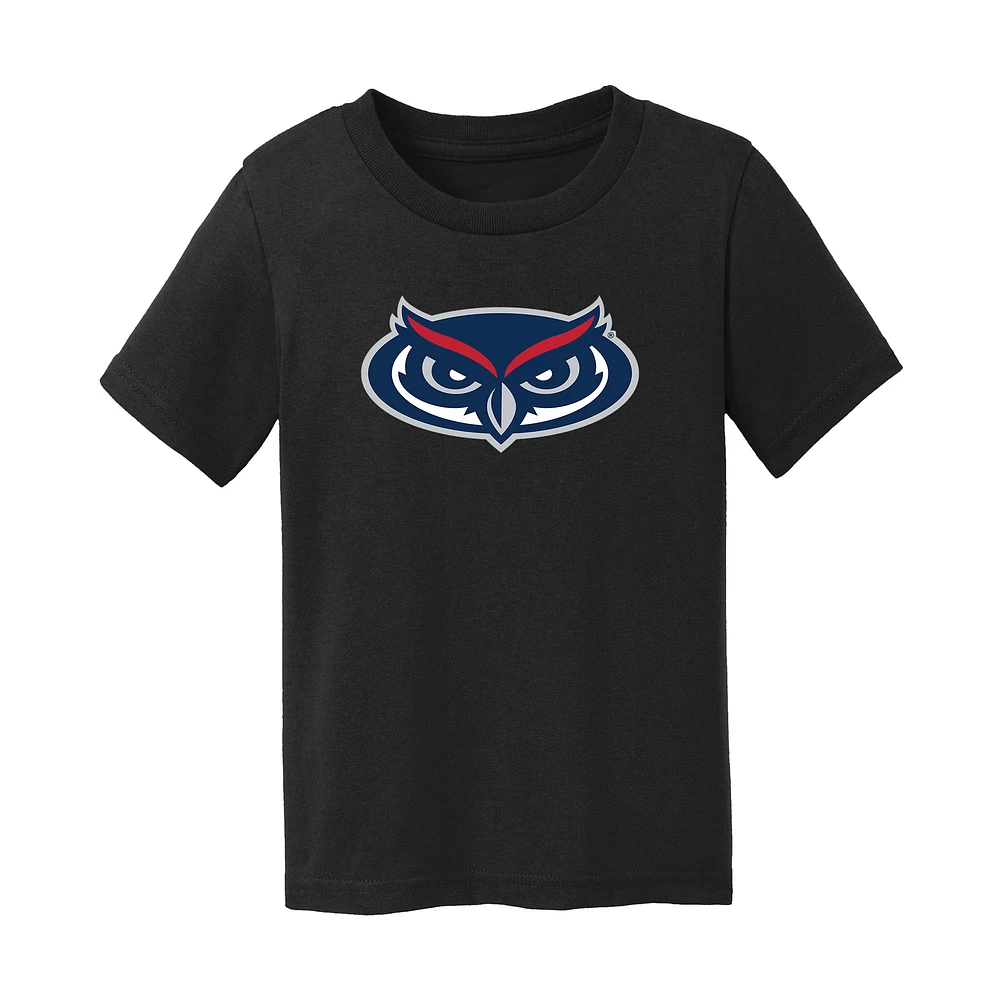 Infant Chad & Jake Black Florida Atlantic Owls Logo T-Shirt