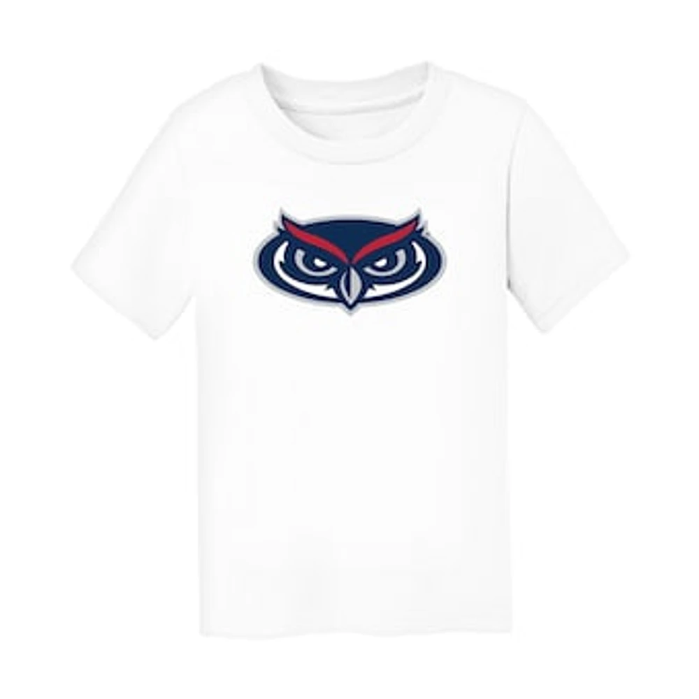 Infant Chad & Jake White Florida Atlantic Owls Logo T-Shirt