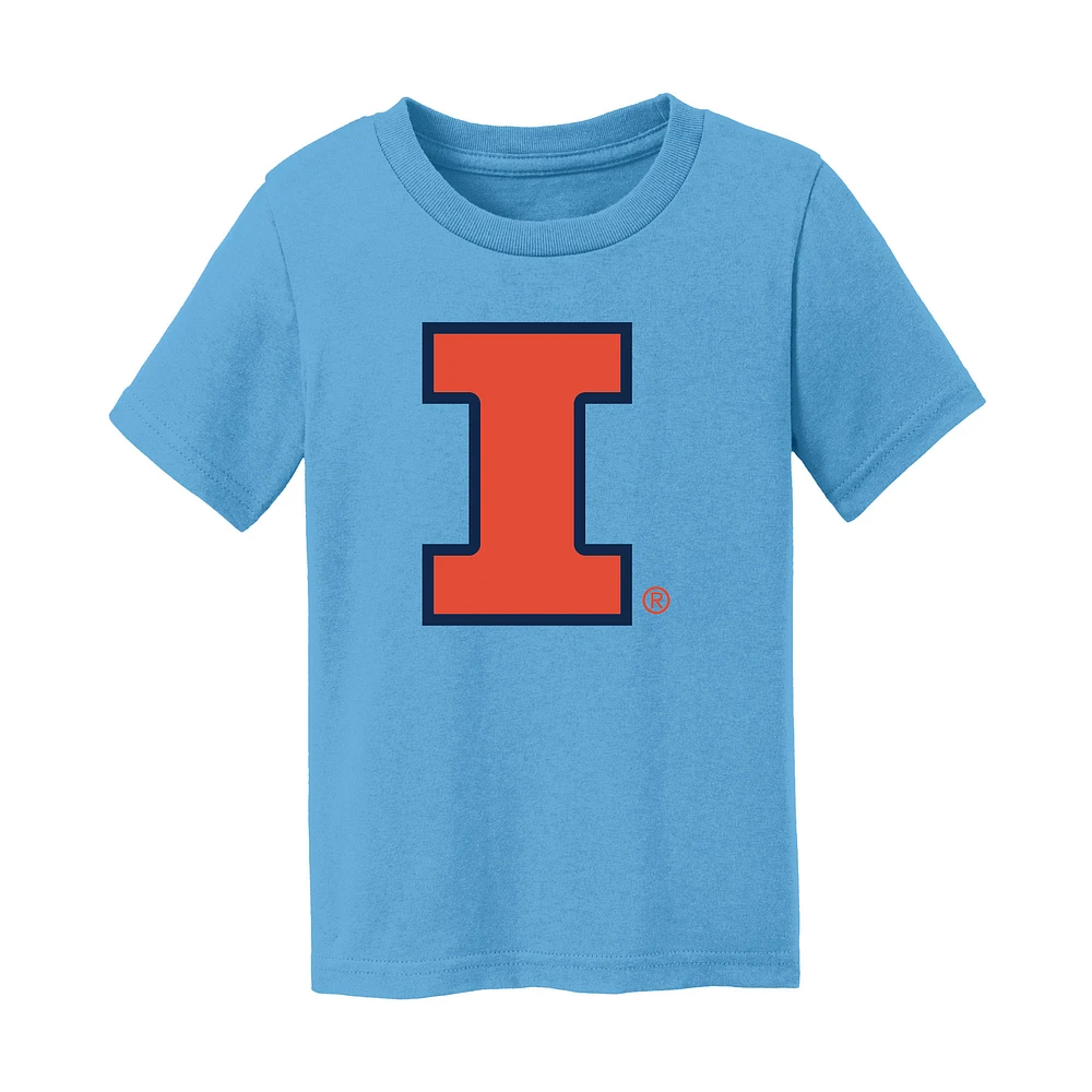 Infant Chad & Jake Light Illinois Fighting Illini Logo T-Shirt