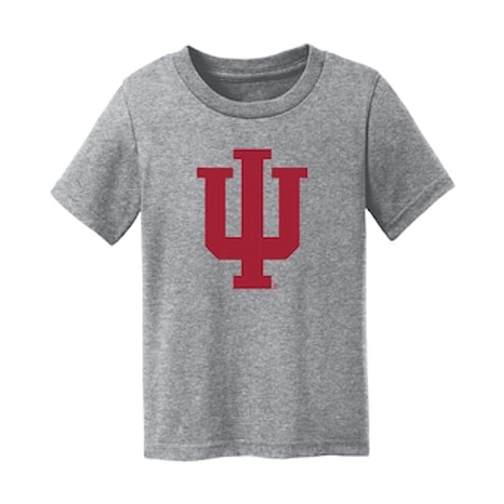 Infant Chad & Jake Heather Gray Indiana Hoosiers Logo T-Shirt