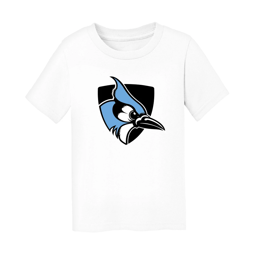 Infant Chad & Jake White Johns Hopkins Blue Jays Logo T-Shirt