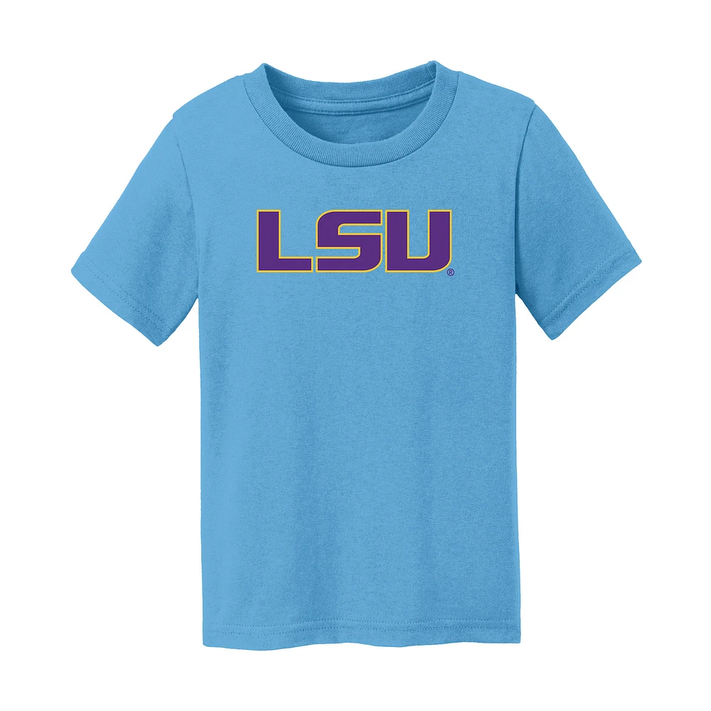 Infant Chad & Jake Light Blue LSU Tigers Logo T-Shirt