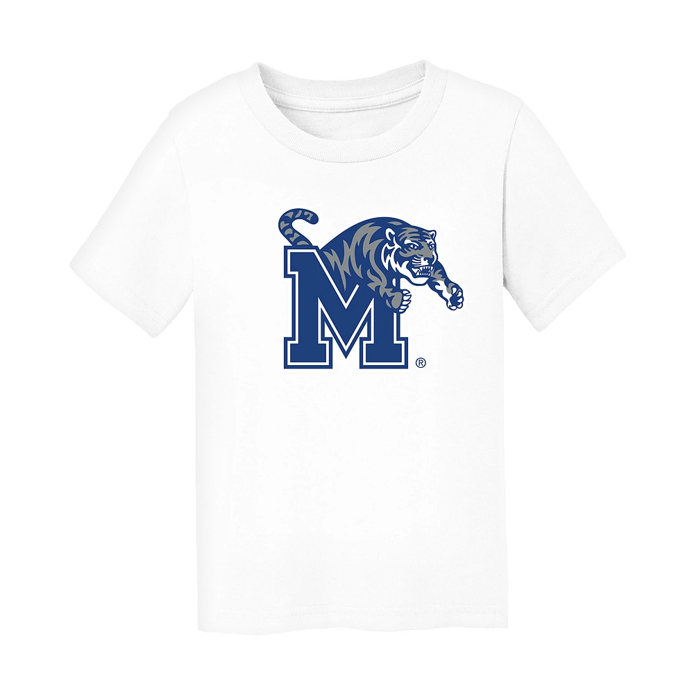 Infant Chad & Jake White Memphis Tigers Logo T-Shirt