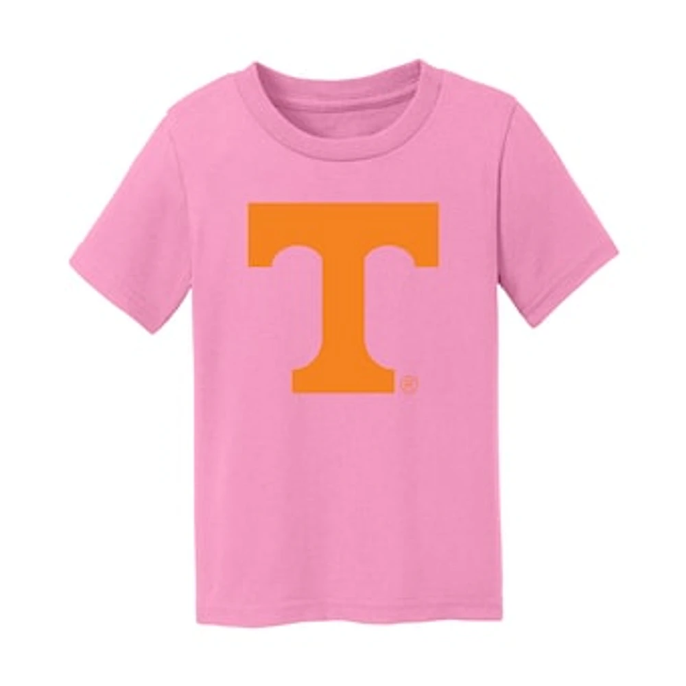 Infant Chad & Jake Light Pink Tennessee Volunteers Logo T-Shirt