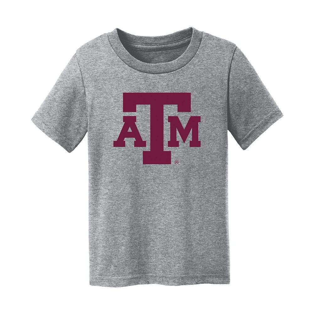 Infant Chad & Jake Heather Gray Texas A&M Aggies Logo T-Shirt