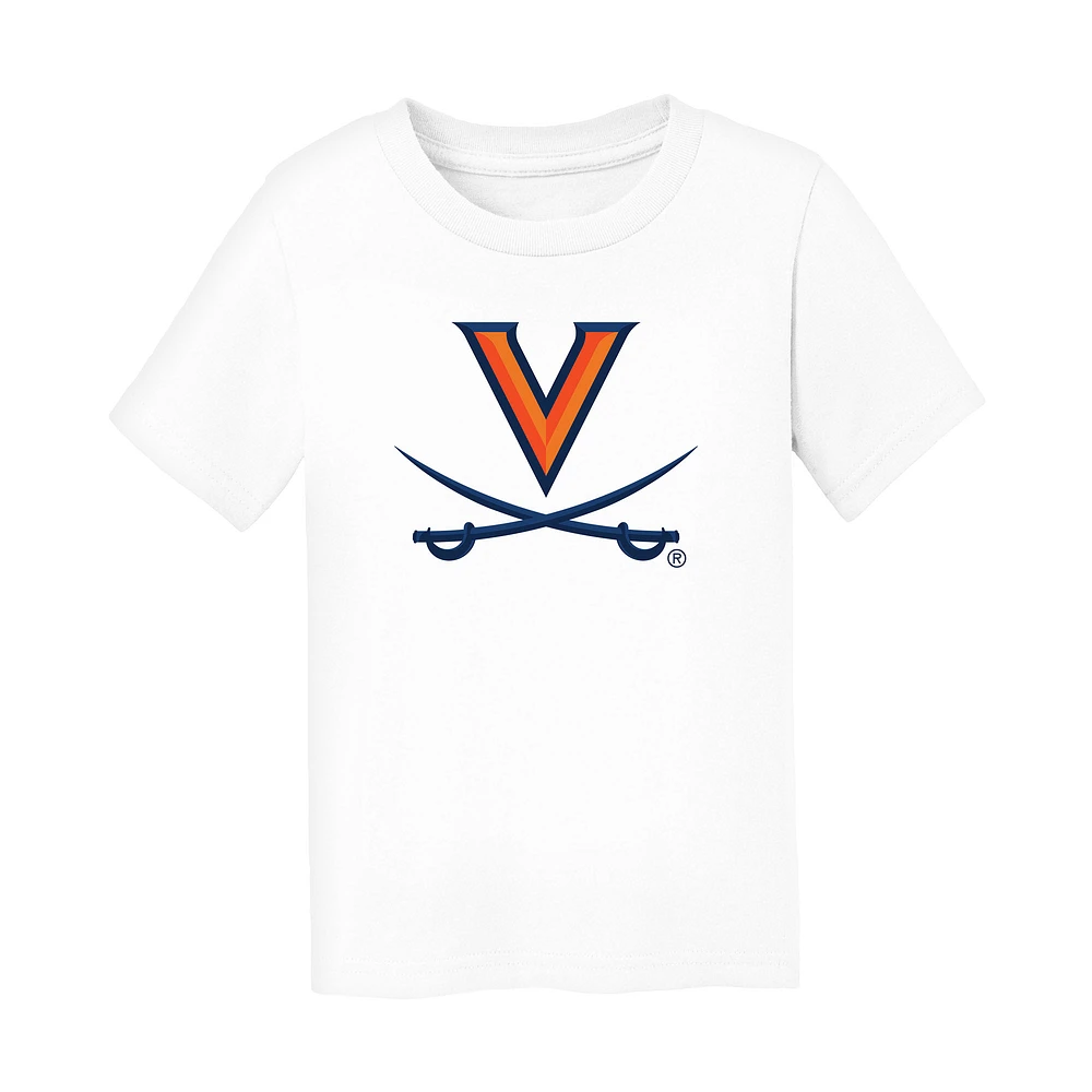 Infant Chad & Jake White Virginia Cavaliers Logo T-Shirt