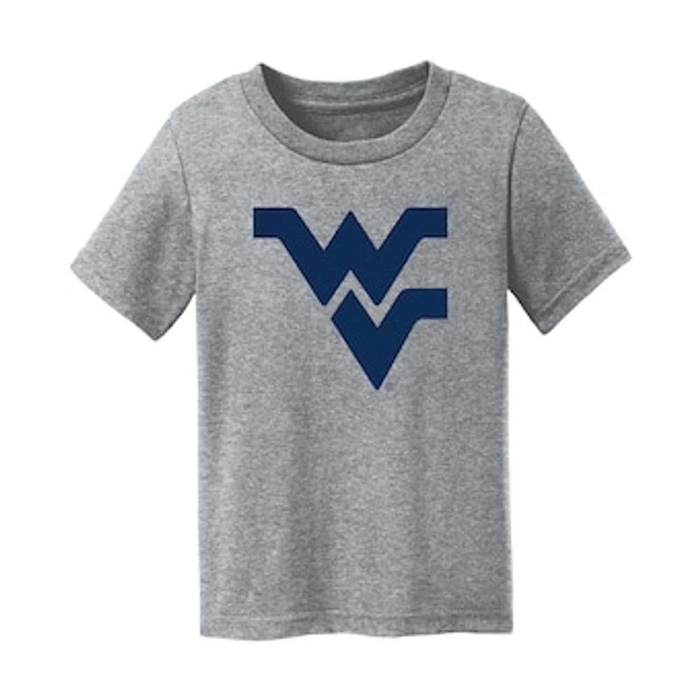 Infant Chad & Jake Heather Gray West Virginia Mountaineers Logo T-Shirt