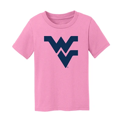 Infant Chad & Jake Light Pink West Virginia Mountaineers Logo T-Shirt