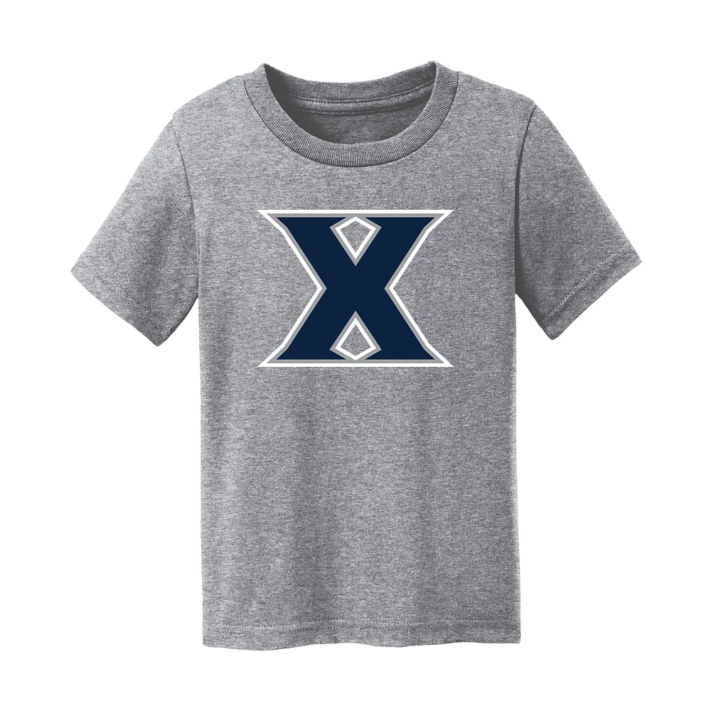 Infant Chad & Jake Heather Gray Xavier Musketeers Logo T-Shirt