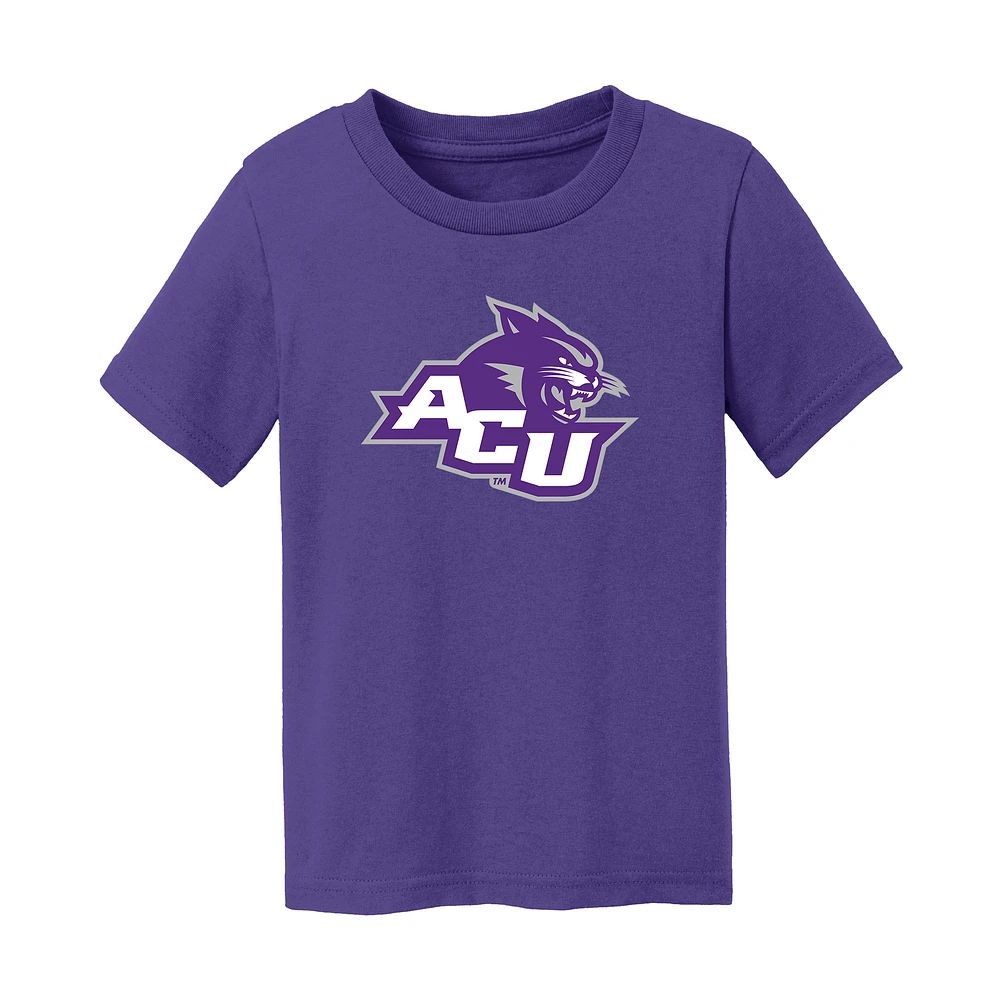 Toddler Chad & Jake Purple Abilene Christian University Wildcats Logo T-Shirt