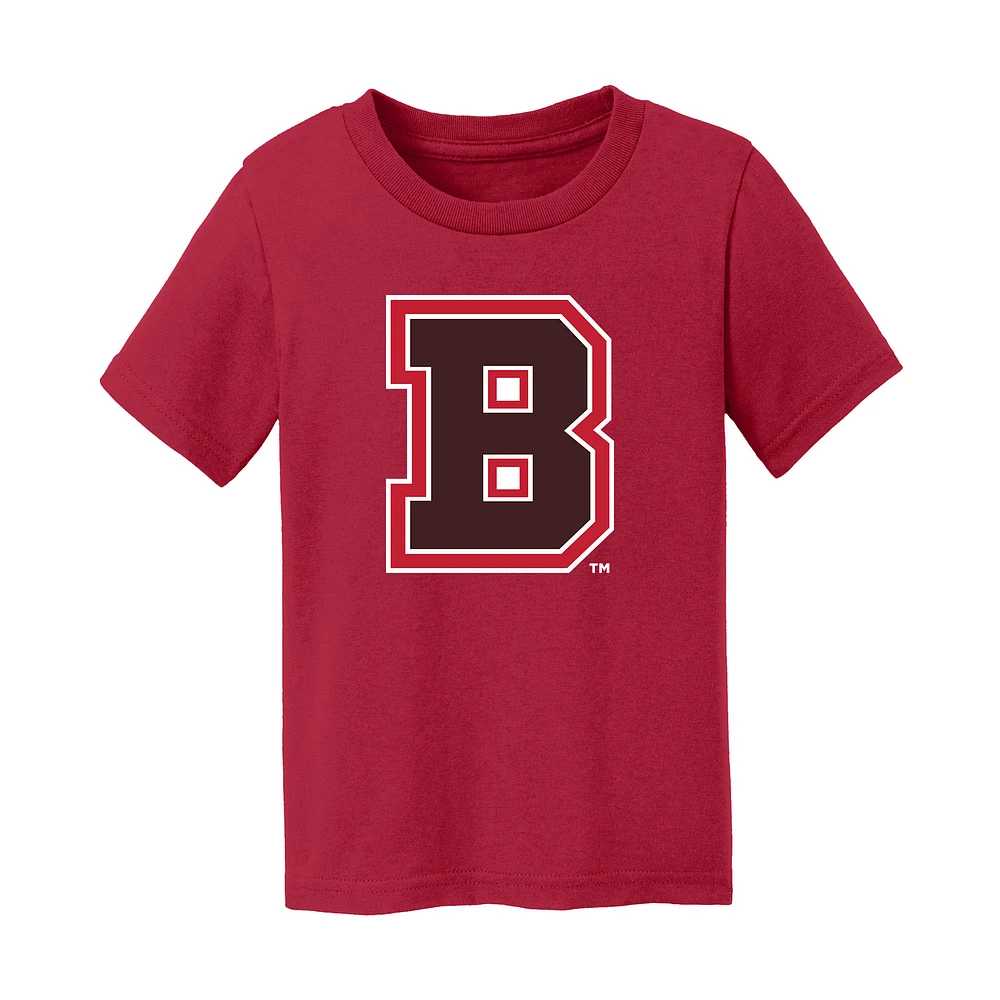 Toddler Chad & Jake Red Brown Bears Logo T-Shirt