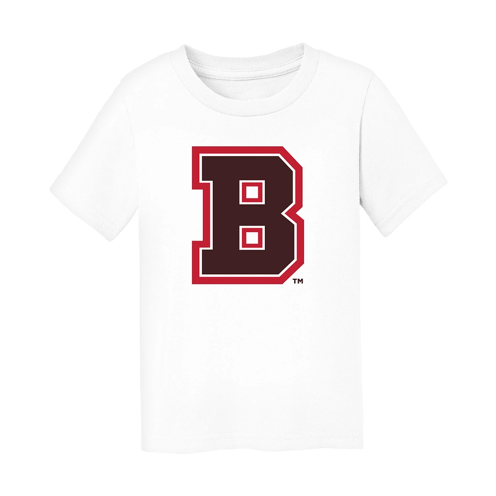 Toddler Chad & Jake White Brown Bears Logo T-Shirt