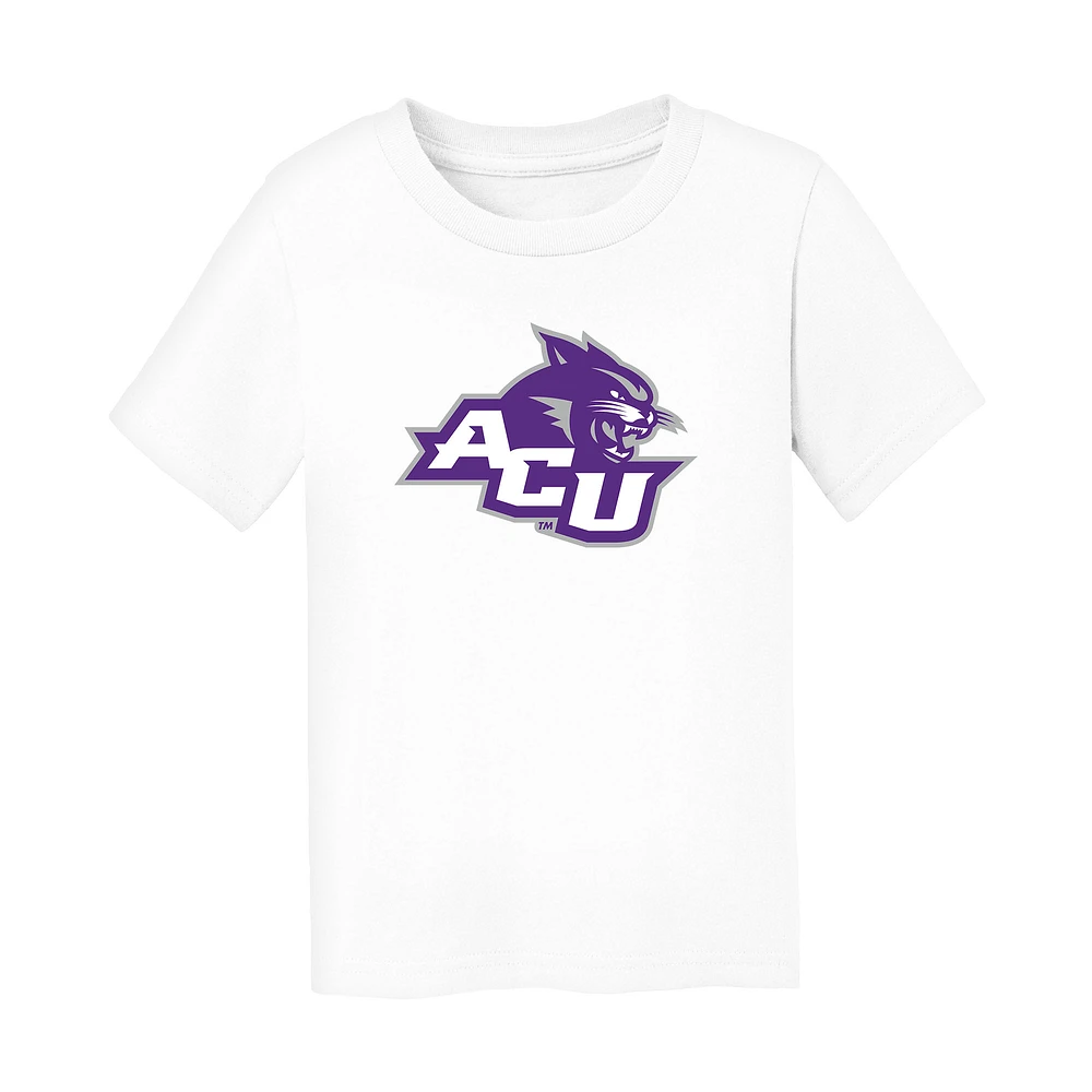 Toddler Chad & Jake White Abilene Christian University Wildcats Logo T-Shirt
