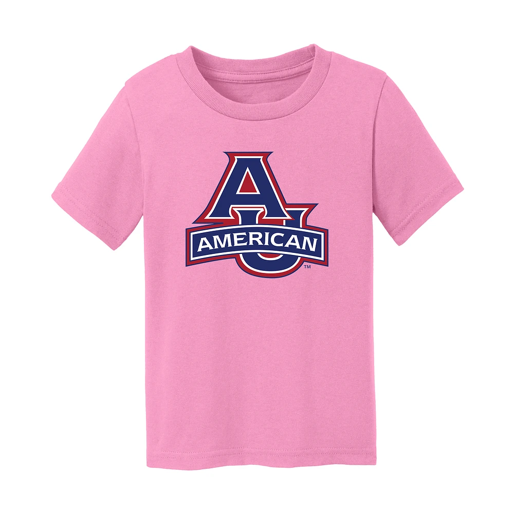 Toddler Chad & Jake Light Pink American University Eagles Logo T-Shirt