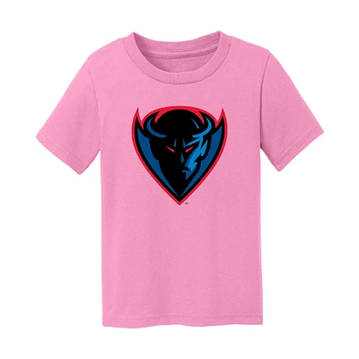Toddler Chad & Jake Light Pink DePaul Blue Demons Logo T-Shirt