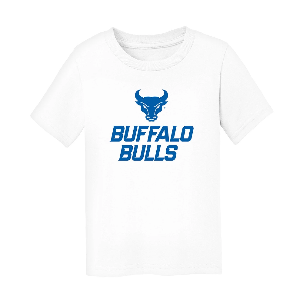 Toddler Chad & Jake White Buffalo Bulls Logo T-Shirt
