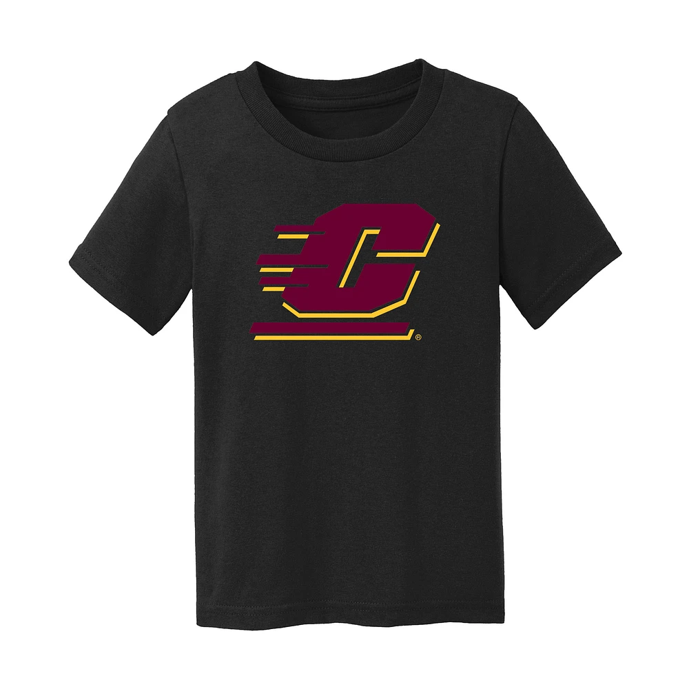 Toddler Chad & Jake Black Central Michigan Chippewas Logo T-Shirt