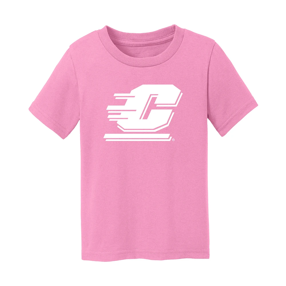 Toddler Chad & Jake Light Pink Central Michigan Chippewas Logo T-Shirt