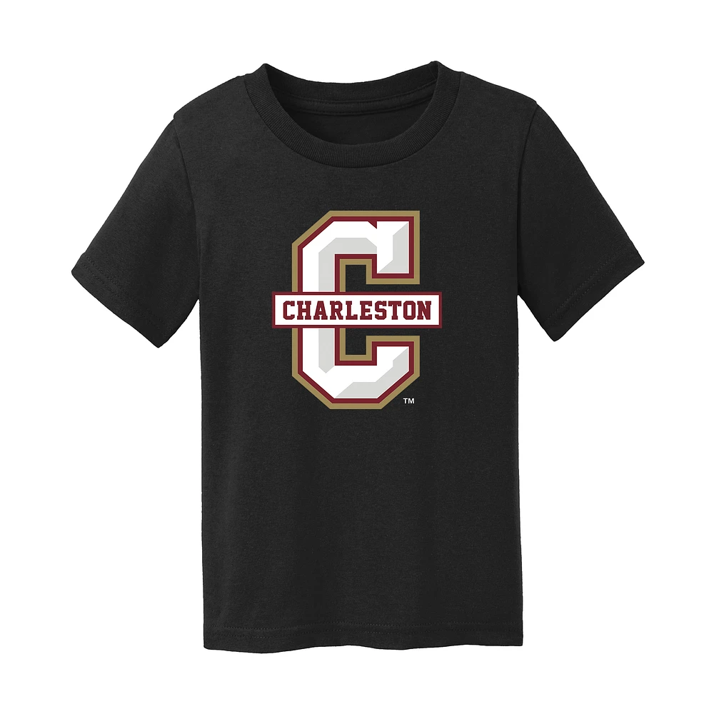 Toddler Chad & Jake Black Charleston Cougars Logo T-Shirt