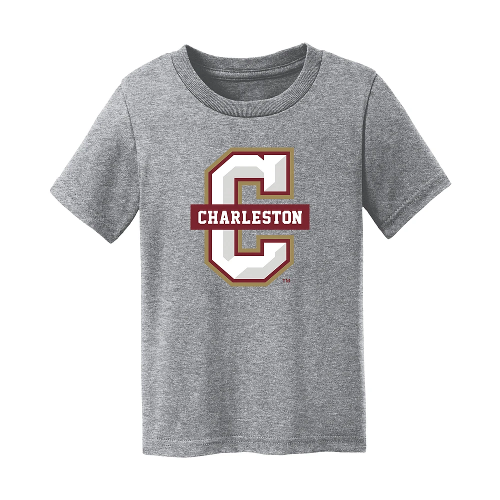 Toddler Chad & Jake Heather Gray Charleston Cougars Logo T-Shirt