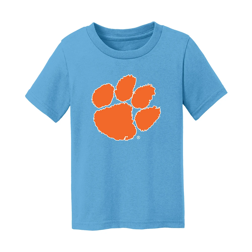 Toddler Chad & Jake Light Blue Clemson Tigers Logo T-Shirt