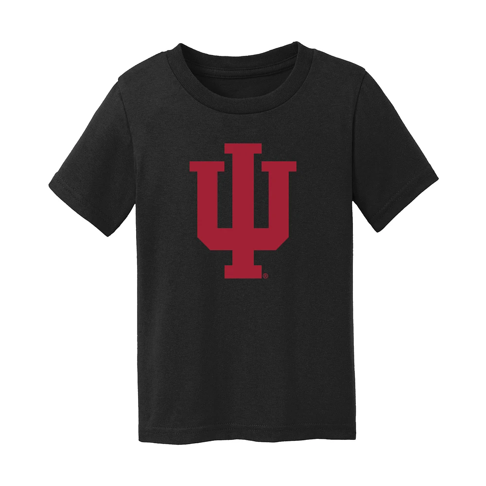 Toddler Chad & Jake Black Indiana Hoosiers Logo T-Shirt