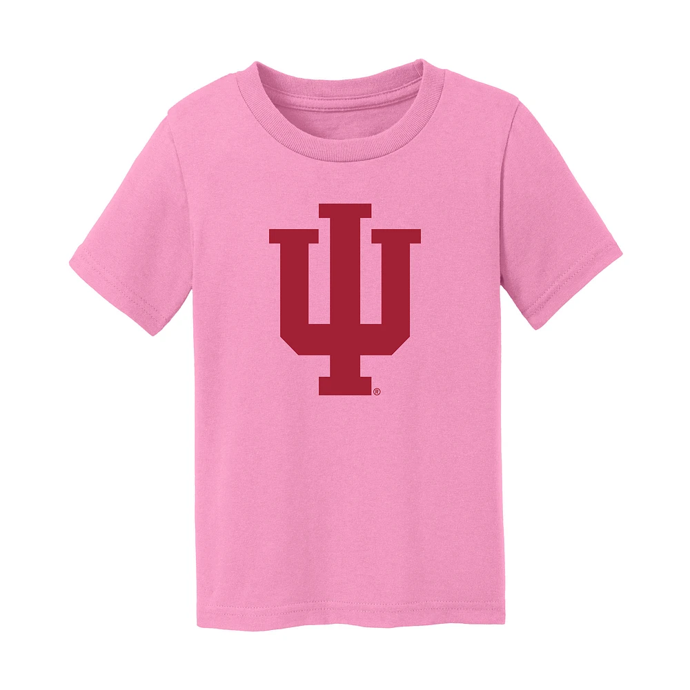 Toddler Chad & Jake Light Pink Indiana Hoosiers Logo T-Shirt