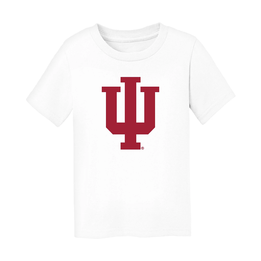 Toddler Chad & Jake White Indiana Hoosiers Logo T-Shirt