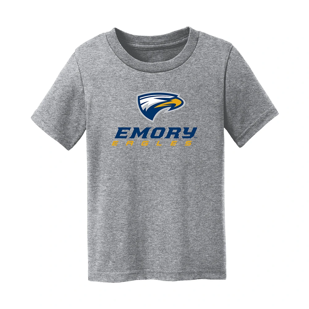 Toddler Chad & Jake Heather Gray Emory Eagles Logo T-Shirt