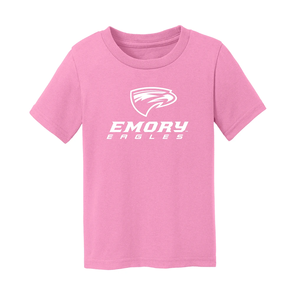 Toddler Chad & Jake Light Pink Emory Eagles Logo T-Shirt