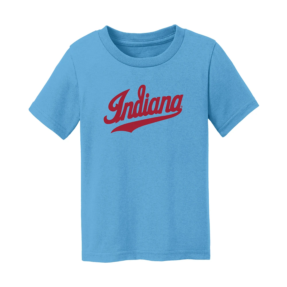 Toddler Chad & Jake Light Blue Indiana Hoosiers Script Logo T-Shirt